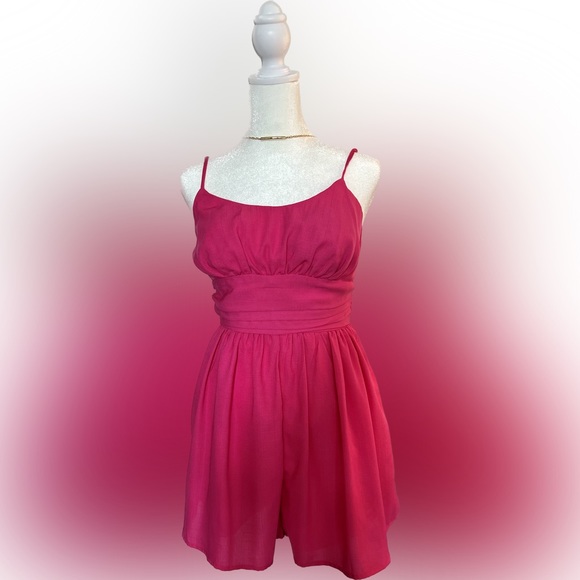 New! Pink Romper with tags - Picture 5 of 14